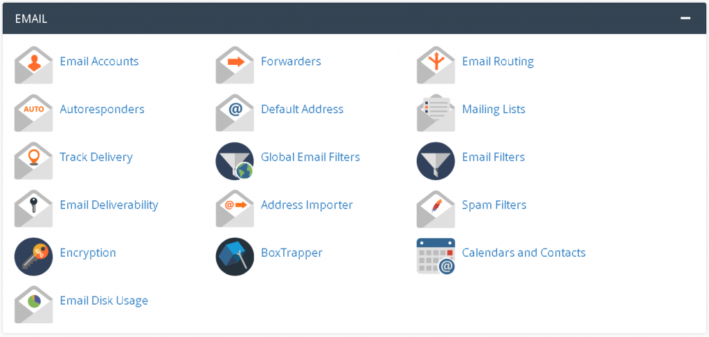Robust cPanel Email Features