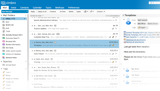 Zimbra Email Messaging and Collaboration